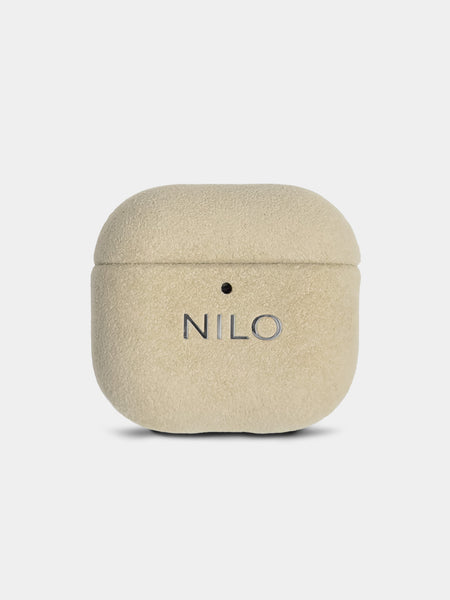 Nude AirPods 4 Case - Alcantara Hülle (2. Generation)